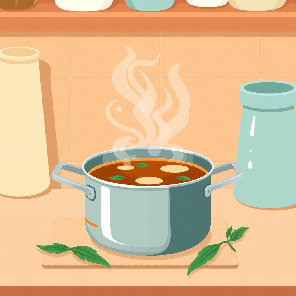 Homemade bone broth concentrate